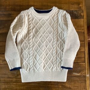 MINI BODEN CREWNECK WOOL BLEND SWEATER 4 - 5 T